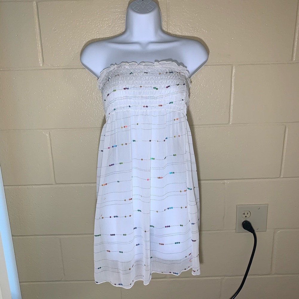 NWOT OP Sleeveless sheer blouse Size S